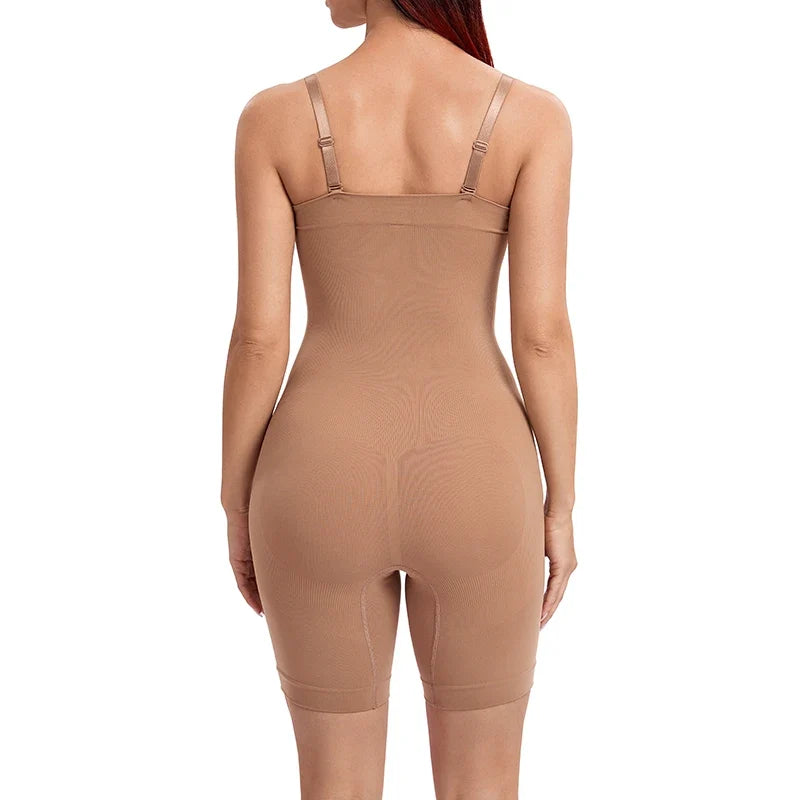 Women Strapless Shapewear Bodysuits Tummy Control Butt Lifter Body Shaper Waist Trainer Instantly Sculpt Your Body