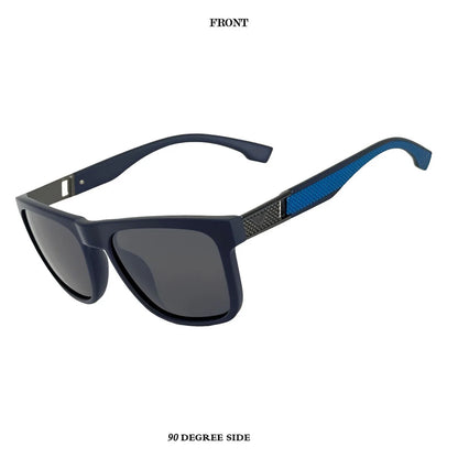Polarized Square Sunglasses For Men Luxury Square Vintage Retro Fashion Glasses  Gafas De Sol Hombre Polarizadas Alta Calidad