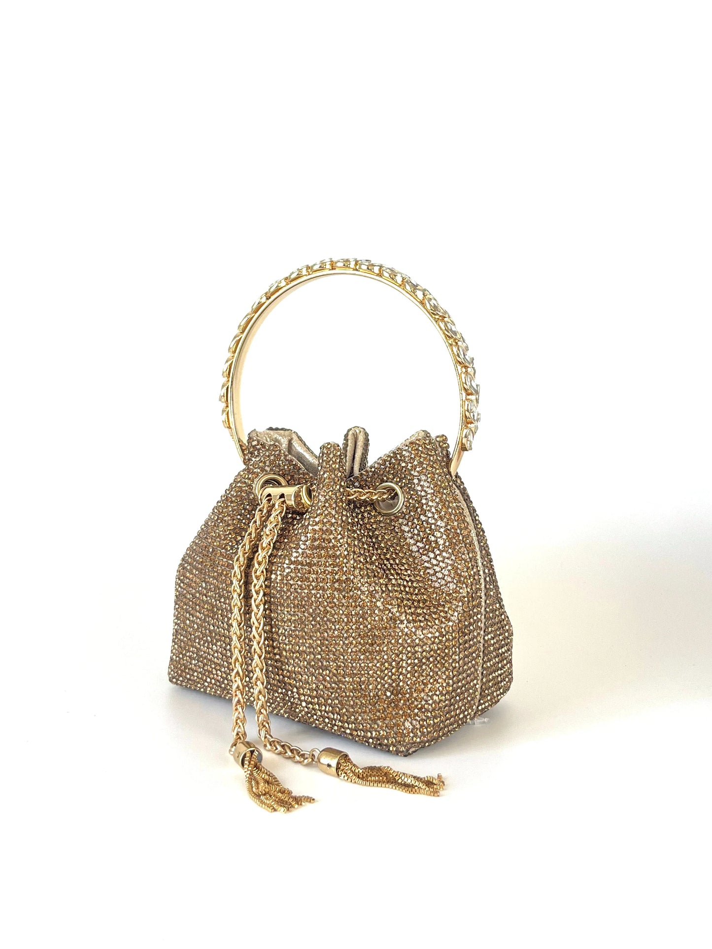 Dinner bag Handle Shining Rhinestones Evening clutch Bag Sparkling, Elegant, Exquisite Dinner Party Handbag party wedding Bag