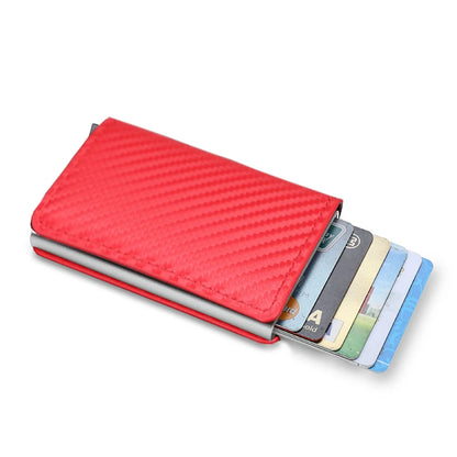 Portefeuilles Porte-cartes de Crédit en Fibre de Carbone Homme Marque RFID Noir Magique Pliant Cuir Mince Mini Portefeuille Petit Sac d'Argent Hommes Bourse