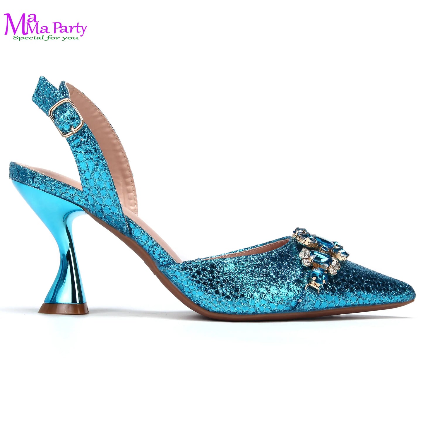 Wine Fashion Leisure Style 2025 New Coming Nigerian Women Shoes Matching Bag Set Pointed Toe High Quality  For Wedding Party