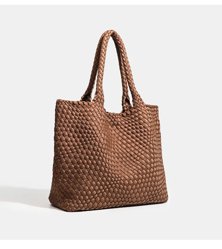 Women's bag Premium Handwoven Nylon Shoulder Bag with Luxurious Finish Women Shoulder Bags