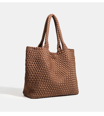 Women's bag Premium Handwoven Nylon Shoulder Bag with Luxurious Finish Women Shoulder Bags