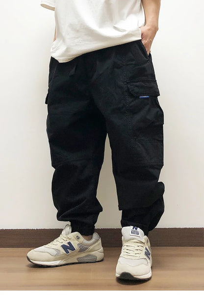 High Quality Japanese Streetwear Baggy Cargo Pants Hip Hop Men'S Clothing Plus Size Casual Jogging Pants Harajuku Trousers Male