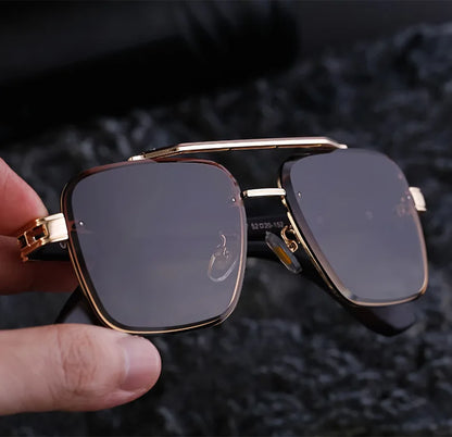 2025 Square Sunglass Men Luxury Sunscreen Rimless Sunglasses Women Vintage Fashion Glasses Gafas De Sol Hombre Lunette De Soleil