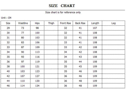 Double Pleated Straight Loose Casual Pants Men Classic Black Trousers High Waist Thick Autumn Cotton  Office Suit Pants 42 44 46
