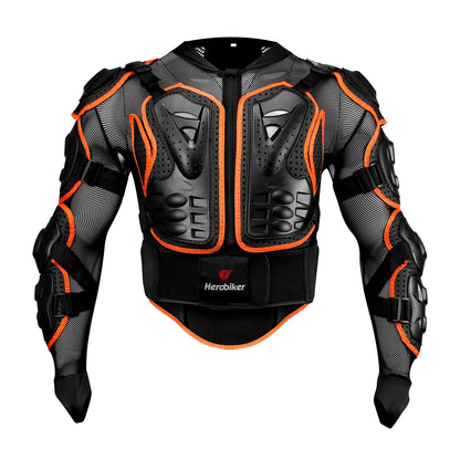 5XL Motorcycle Jackets Men's Full Body Armor Protection Jackets Motocross Enduro Racing Moto Protective Equipment Clothes