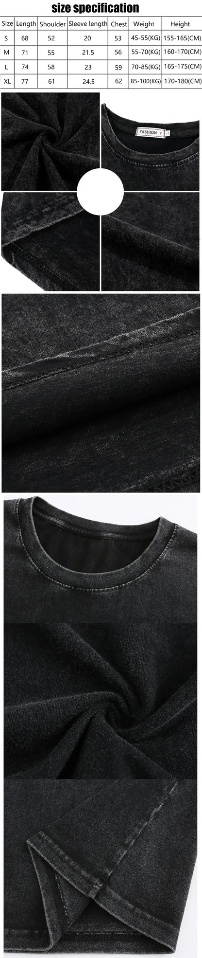 100% Cotton Oversized T Shirt For Men Women HipHop Washed T Shirts cactus jack Short Sleeve Gift Tops look mom i can fly K39