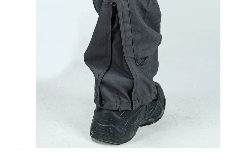 Waterproof Cargo Pant Man Tactical Pants Military Training Combat Trousers Multi Pockets Wear-Resistant Men Pants Outdoor Hiking
