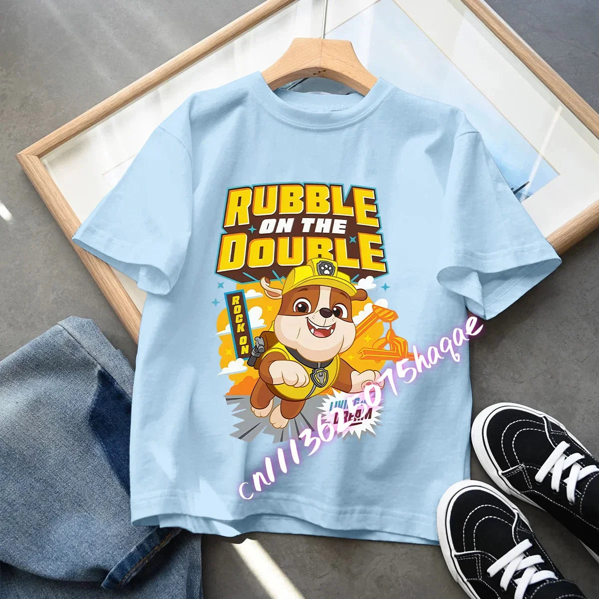 Summer PAW Patrol Children T-Shirts Cartoon Chase Skye Short Sleeves Top Tees Fashion Anime Girls Boys Shirts Kids Clothes Gift