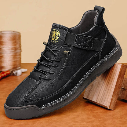 Handmade Men's High-Top Sport Casual Boots Breathable Outdoor Wear with Extended Size Options Classic Ankle Boots