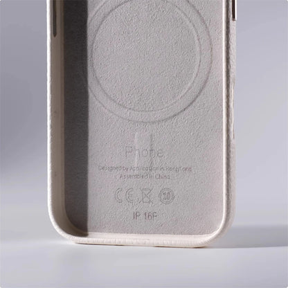 Luxury Magnetic Lychee Texture PU Leather Case For iPhone 17 16 Pro Max 15 14 13 For Magsafe Alloy Lens Shockproof Bumper Cover