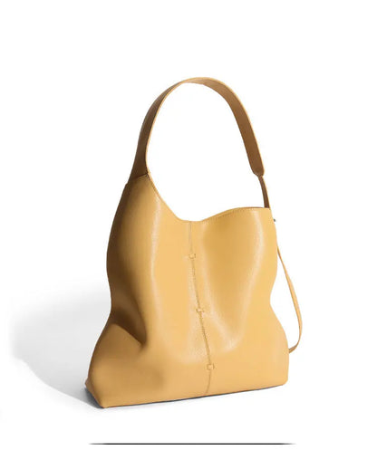 Female genuine leather bag large capacity handbags shoulder bag big tote bags for women shopping bag large Luxury bag