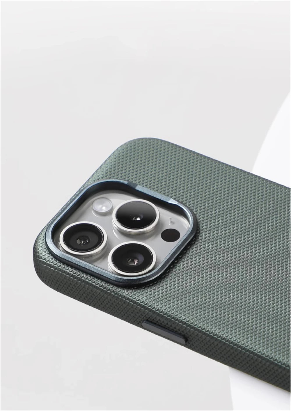 Luxury Business Hit Color Relief Leather Magnetic Case For iPhone 17 Air 16 15 14 13 Pro Max MagSafe Shockproof Alloy Lens Cover