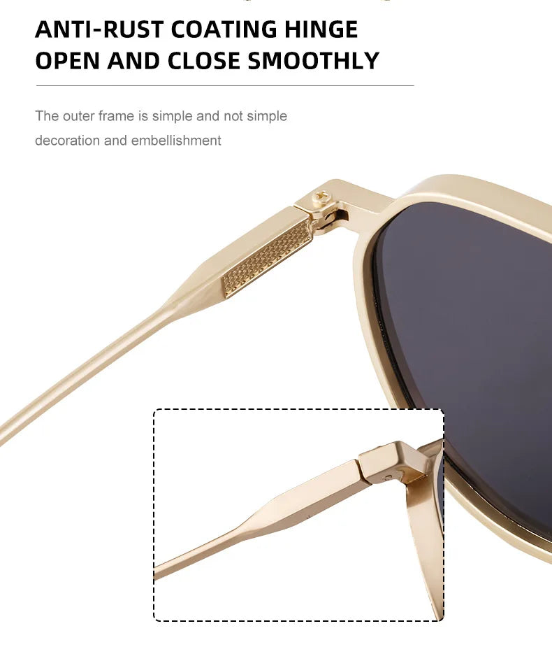 Vintage Punk Sunglasses For Men 2023 Retro Oval Steampunk Round Shades Luxury Lunette De Soleil Homme Gafas De Sol Hombre Lentes