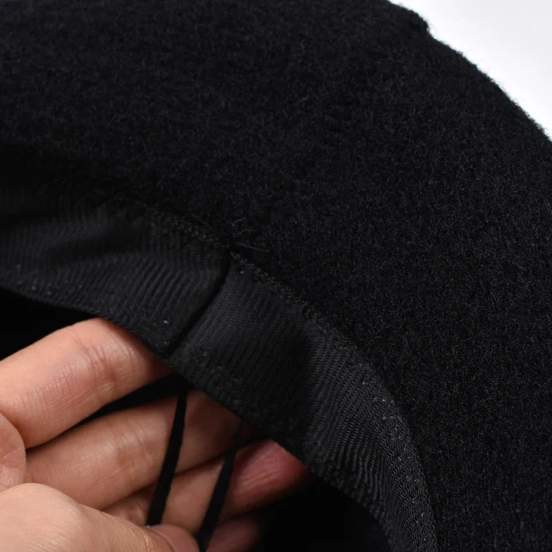 Women Elegant Party Formal Fedora Hat Winter Dome Basin Hat  Female Fashion Headwear