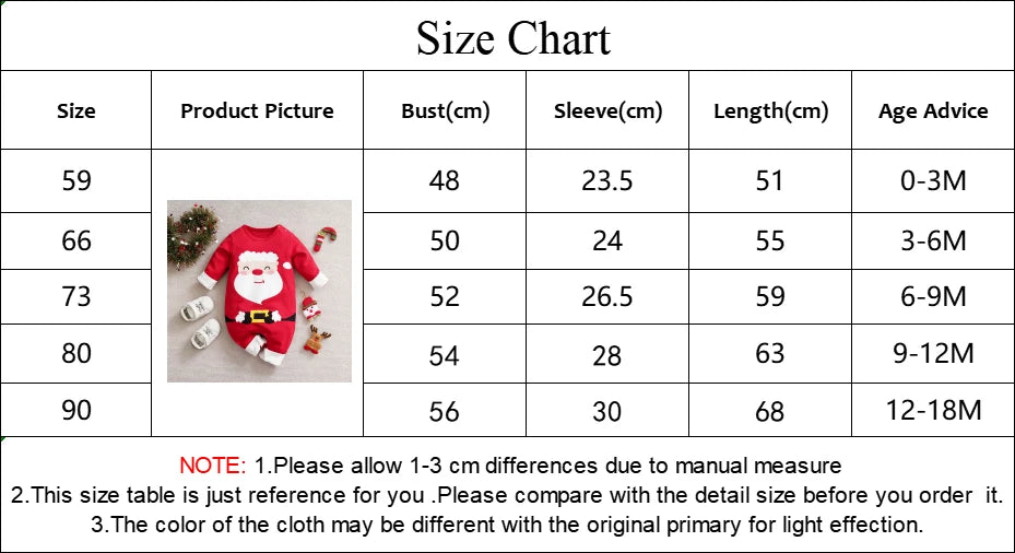 Prowow 0-18M Baby Christmas Costume Cartoon Deer Jumpsuit With Santa Hat Christmas Baby Romper For Newborn New Year Costume