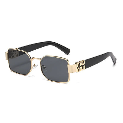 Metal Women's Sunglasses High Quality High Sense Trend Street Sun Glasses Girls Sunshade Glasses UV400