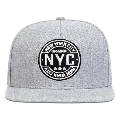 Unisex NEW YORK CITY Letter Embroidery Hip-hop Hats Outdoor Adjustable Casual Baseball Caps Sunscreen Hat