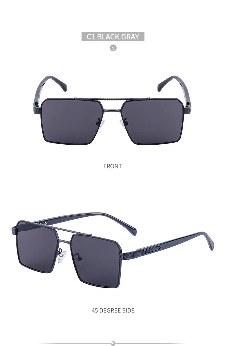 2023 Square Sunglasses For Men Luxe Sunglasses Women Trendy Vintage Fashion Glasses Sun Gafas De Sol Hombre Lunette Soleil Femme