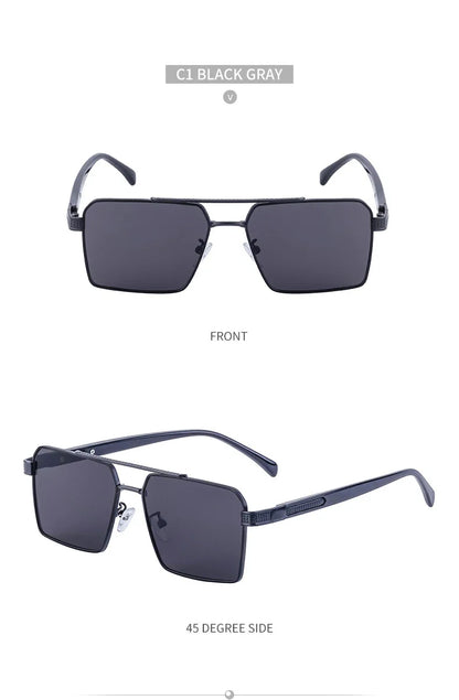 2023 Square Sunglasses For Men Luxe Sunglasses Women Trendy Vintage Fashion Glasses Sun Gafas De Sol Hombre Lunette Soleil Femme