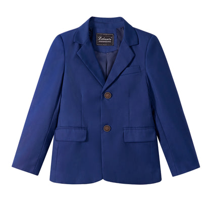 Boys Blazer Kids Suit Jacket Sport Coat Dress Outfits for Birthday Graduation Wedding Party  5-13Years