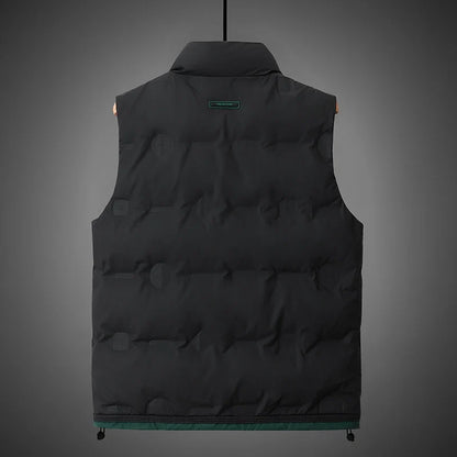 Winter Fashion Casual Men Down Vests Comfortable Warm White Duck Down Waistcoat Trend All-match Sleeveless Jacket High Quality