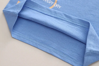 Infant New Summer Boys Clothes Set Children's Cartoon T-Shirt Shorts 2-Piece Toddler Fashion Tracksuit for Babies Aged 1-5 Years