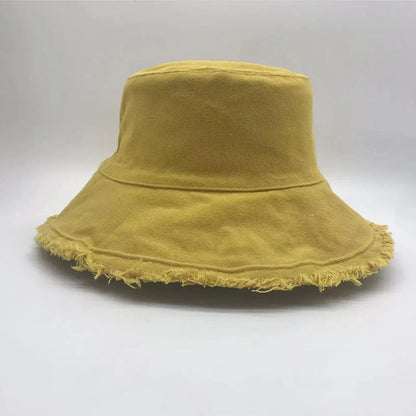 Wholesale New Bob Summer Bucket Hats Reversible Men Ladies Cotton Outdoor Sports Pull Up Fashion Panama Sun Hat Gift Wine Party