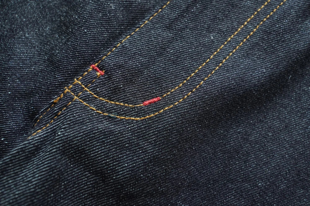 Summer Sanforized Selvedge Denim Jeans Cotton-ramie Men's Jeans Loose Fit High Rise 10oz