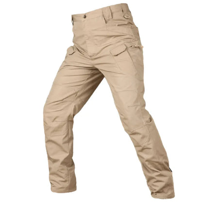 Plus Size 6XL Mens Tactical Pants Multiple Pocket Elasticity Military Urban Commuter Tacitcal Trousers Men Slim Fat Cargo Pants