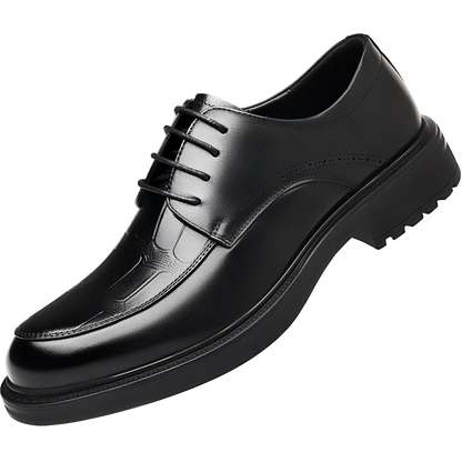 Fashion Men's Oxford Office Shoes High Quality Casual Leather Round ToeFlat Designer Business Dress Shoes Outdoor Walking Shoes