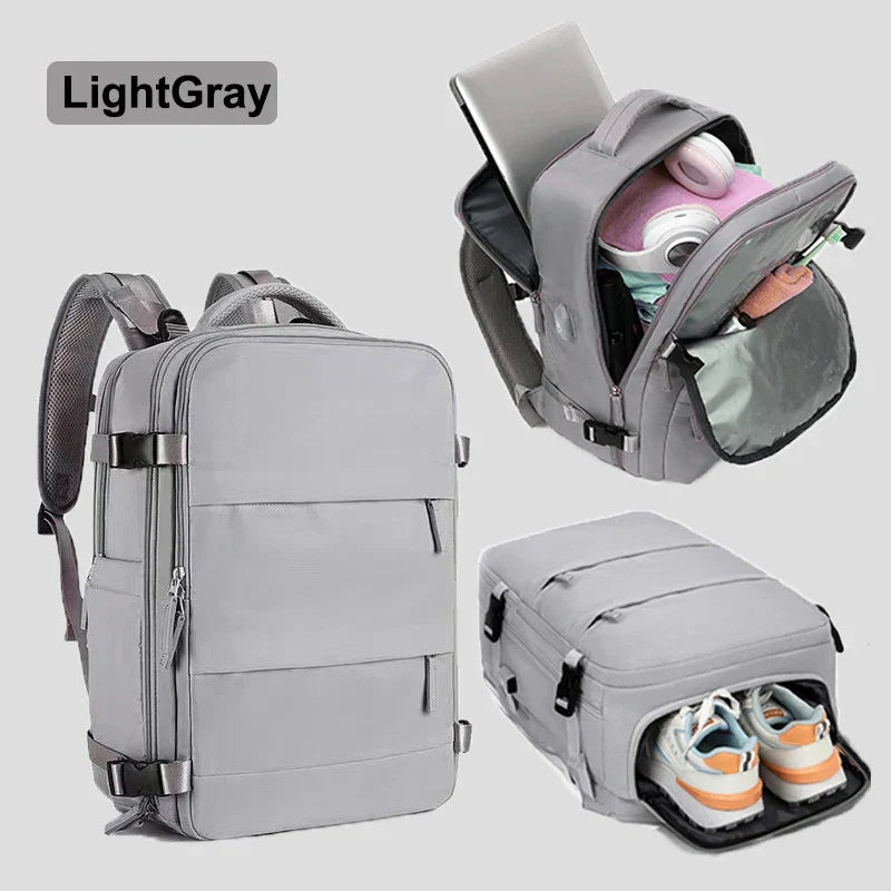 Travel Backpack for Women 40x25x17 Airplane Cabin Backpack Carry-On Luggage 14inch Laptop Backpack Casual Schoolbackpack