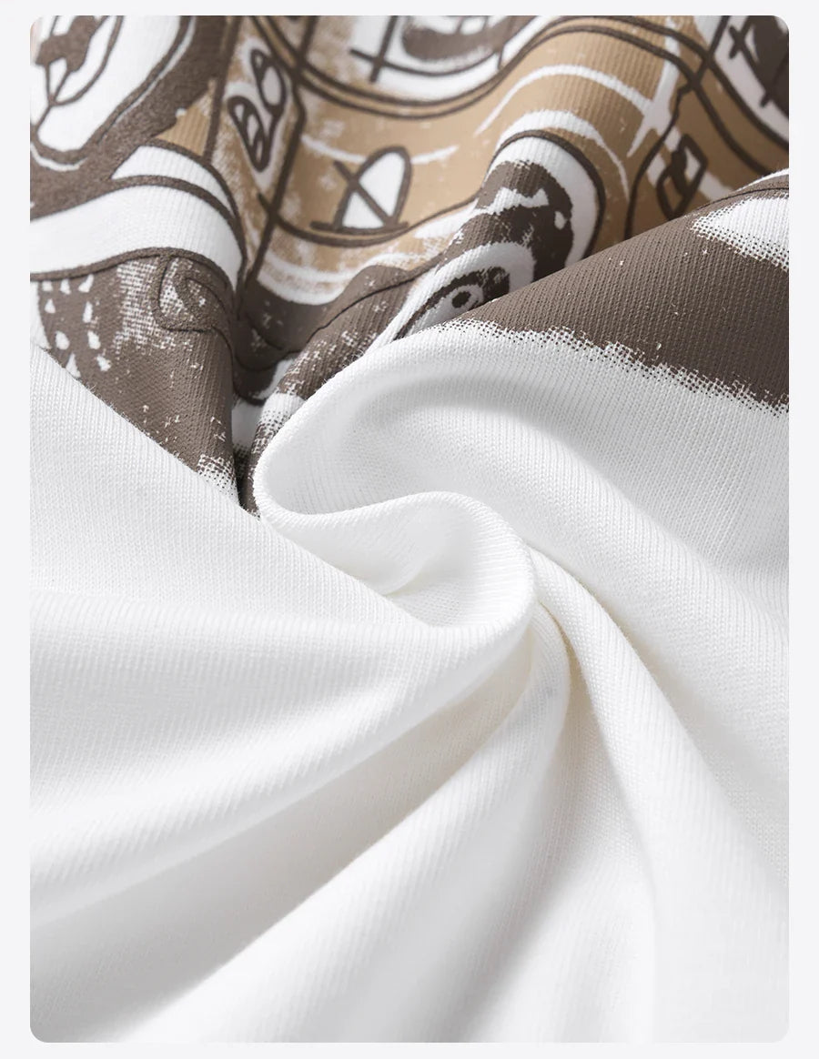 2026 Summer New Oversize 200gsm Coolmax Breathable Moisture Wicking Fabric T-shirts Men Car Print Plus Size Tops