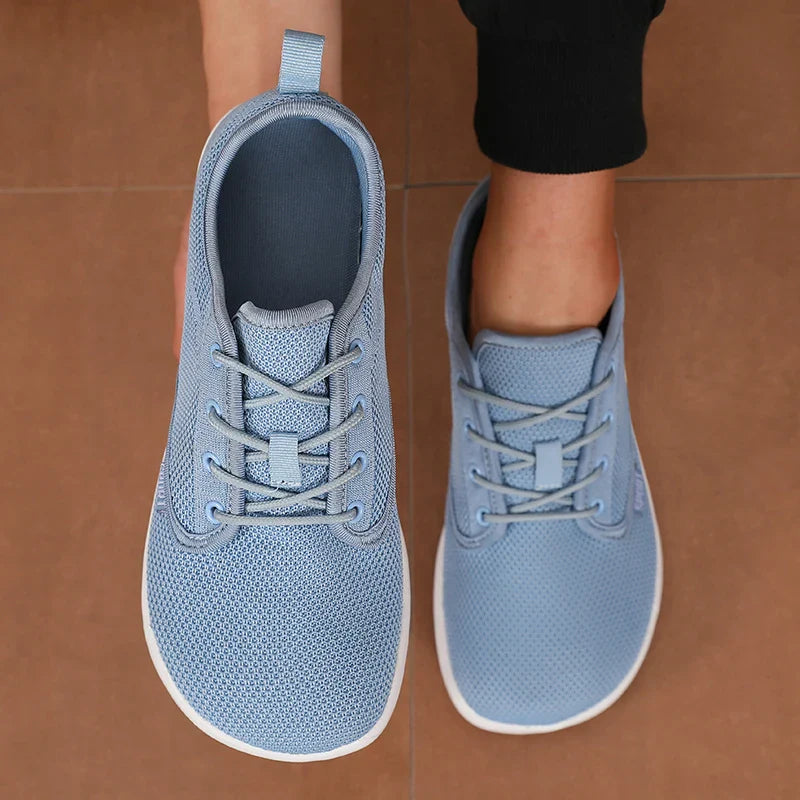 Men's Shoes Sneakers Wide Toe Barefoot Casual Wide Last Fashionable Canvas Black Flat Board Shoes Breathable Mesh Men's Shoes