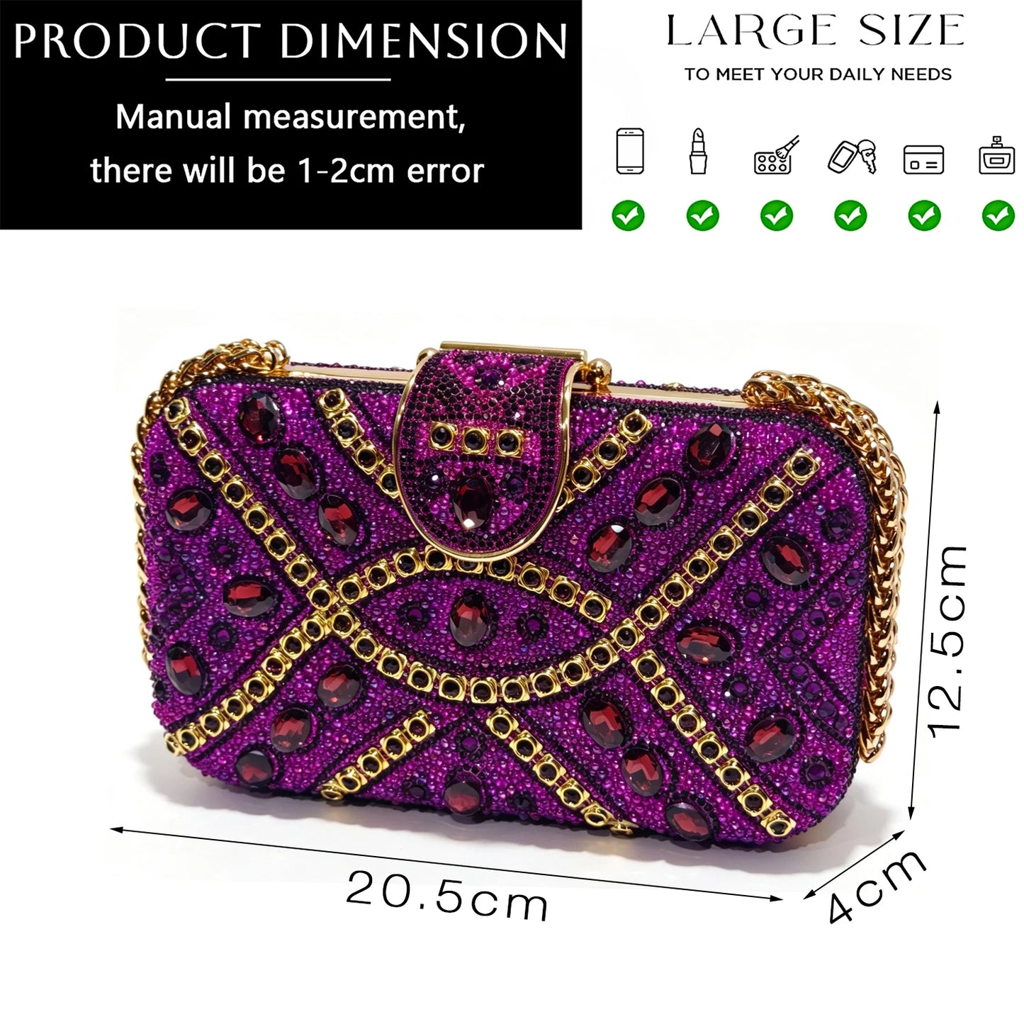 Ladies High Quality Women's Pumps purple Gold Shoes and Bag Set DURABLE OUTSOLE Italian Fashion Design For Nigeria Wedding