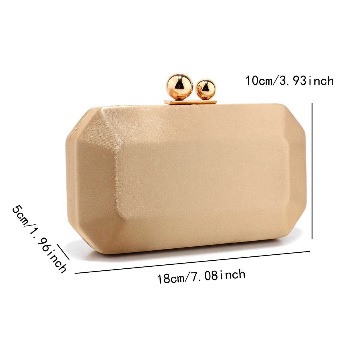 Golden Design Satin Luxury Women Evening Bags Small Flap Fashion Metal Elegant Glitter Clutch Bags For Wedding Partry Prom Dress