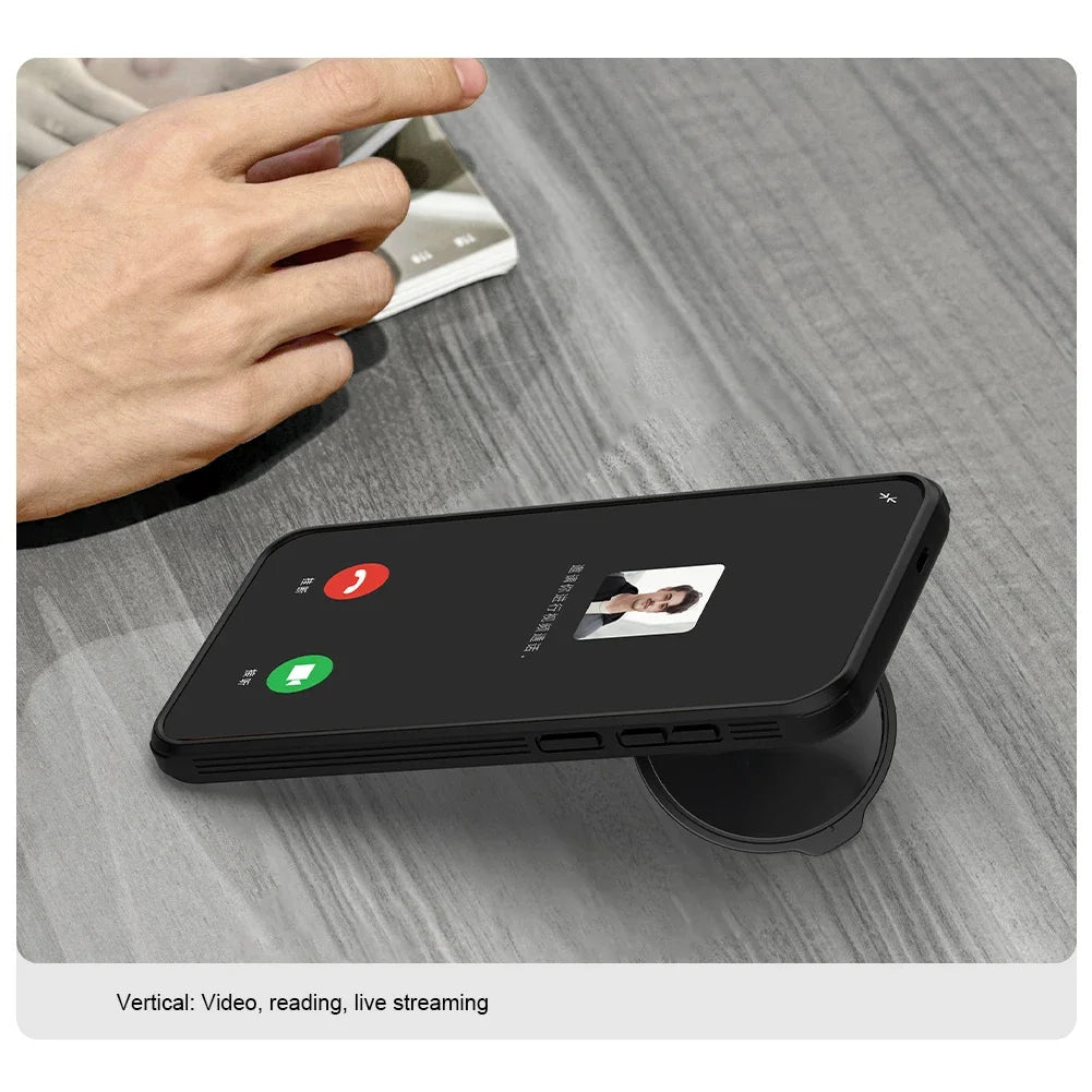For VIVO X300 Pro / X300 5G Case CamShield Prop Magnetic with Stand Camera Cases Privacy 360 Protection Cover