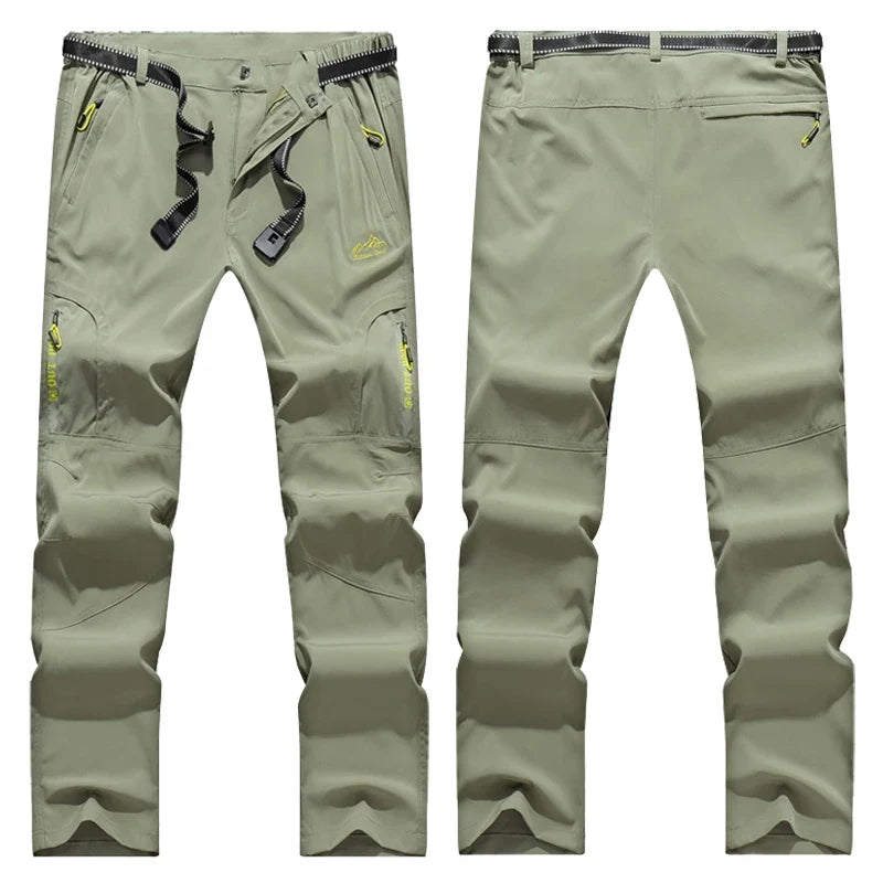 XL-5XL Lightweight Thin Summer Pants for Men Sweatpants Stretch Quick Dry Trousers Men Hiking Camping Men's Pants Joggers Summer