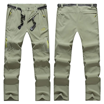 XL-5XL Lightweight Thin Summer Pants for Men Sweatpants Stretch Quick Dry Trousers Men Hiking Camping Men's Pants Joggers Summer