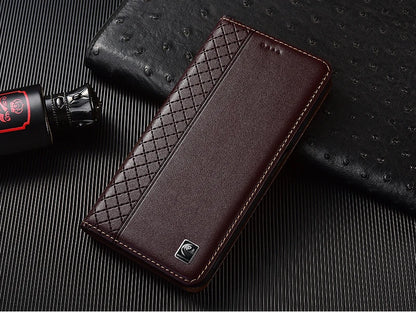 Napa Genuine Leather Case For Apple iPhone 7 8 X XS XR 11 12 13 14 15 16 17 Pro max Plus Phone wallet Flip Cover Cases