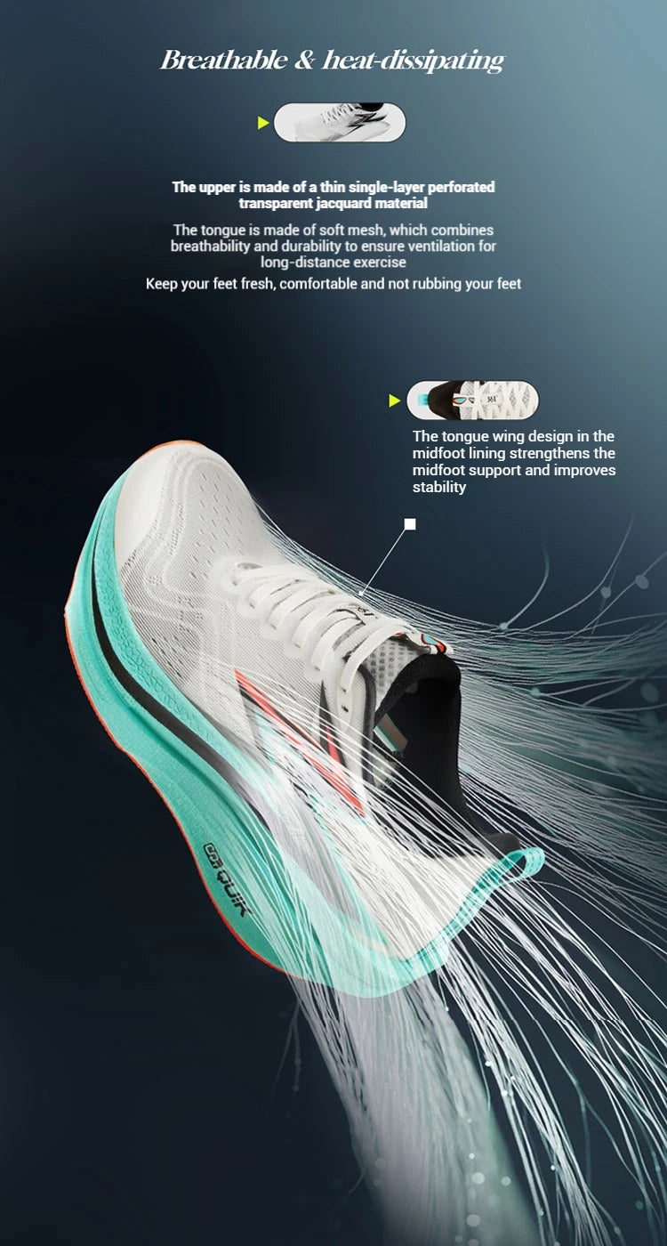 Flame 4.0 MIX Men Running Shoes Carbon Plate Racing Marathon Stable Rebound Wear-resistant Male Sneakers 672512204