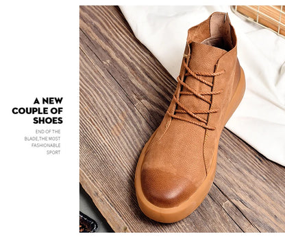 Mens Genuine Leather Winter Ankle Military Treking Tactical Boots Outdoor Men Shoes