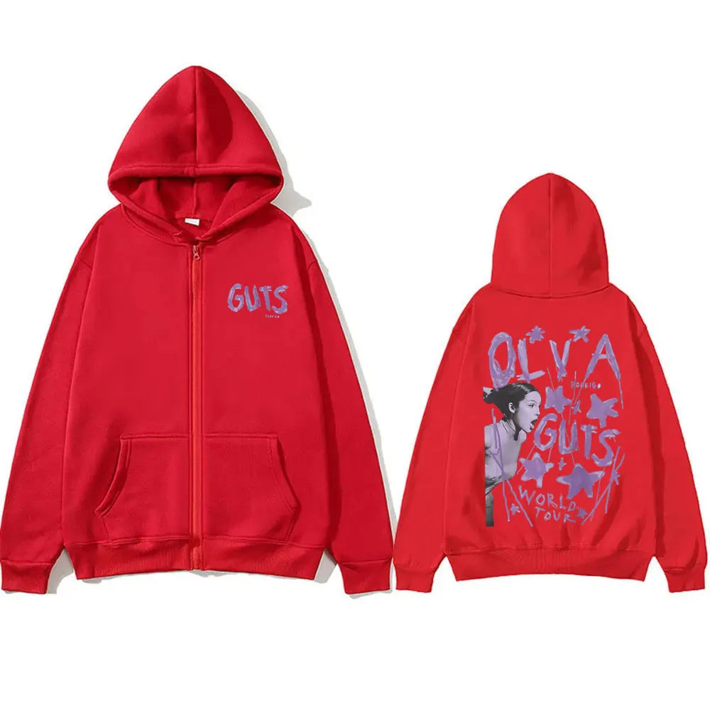 Rock Band Korn Follow The Leader Tour 2014 Zipper Hoodie Men Women Retro Gothic Metal Zip Up Jacket Casual Oversized Sweatshirts