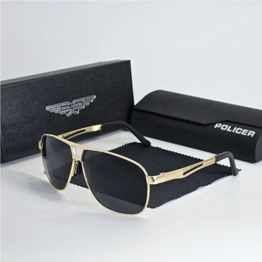 Sunglasse Luxury brands s for Men Polarized Sun Glasses Travel Eyewears Classic Pilot Goggle with UV 400 Protection 5591