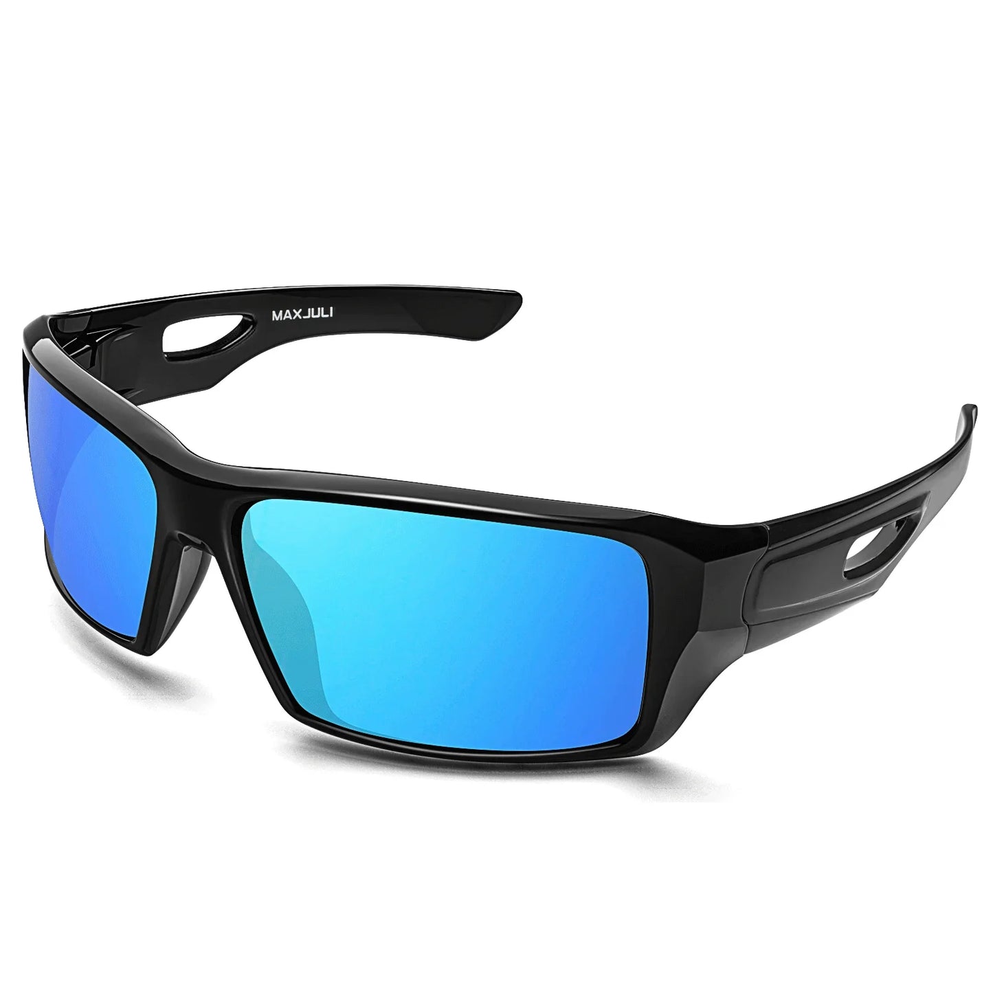 Polarized glasses Wrap Around Sports Sunglasses for Big Heads Men Women UV400 Sun Glasses 8232