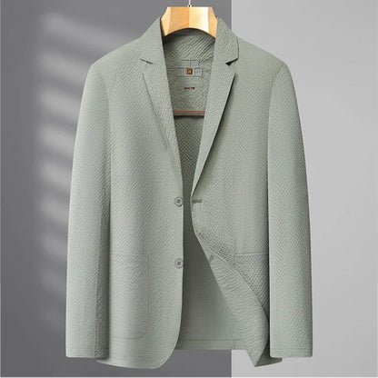Summer new style suit jacket - Men's fashionable lightweight breathable quick-drying coat with sun protection fabric