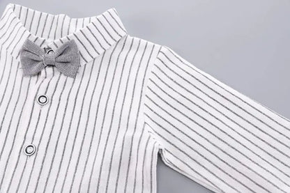 Autumn New Kids Girls Boy  Formal Gentleman Vest Shirt Pants 3pcs/set Clothing Set Spring Children Tracksuits Clothes Sport Suit