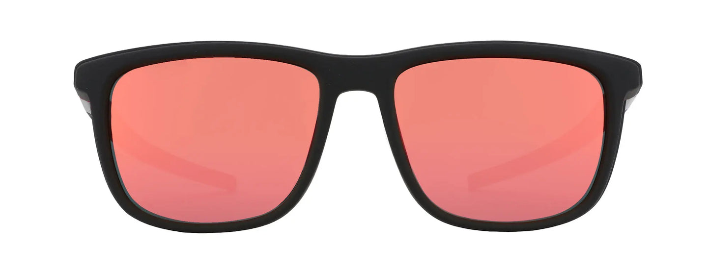 Square Polarized Sunglasses for Men - Lightweight TR90 Frame UV Blocking Shades for Driving Fishing Golf Sports