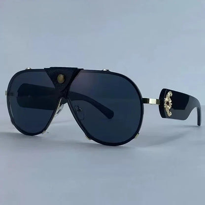 2025 New Toad Mirror Men's Retro Rimless Alloy Legs Sun Glasses Male Pilot Sunglasses Women Driving UV400 Eyewears Gafas De Sol